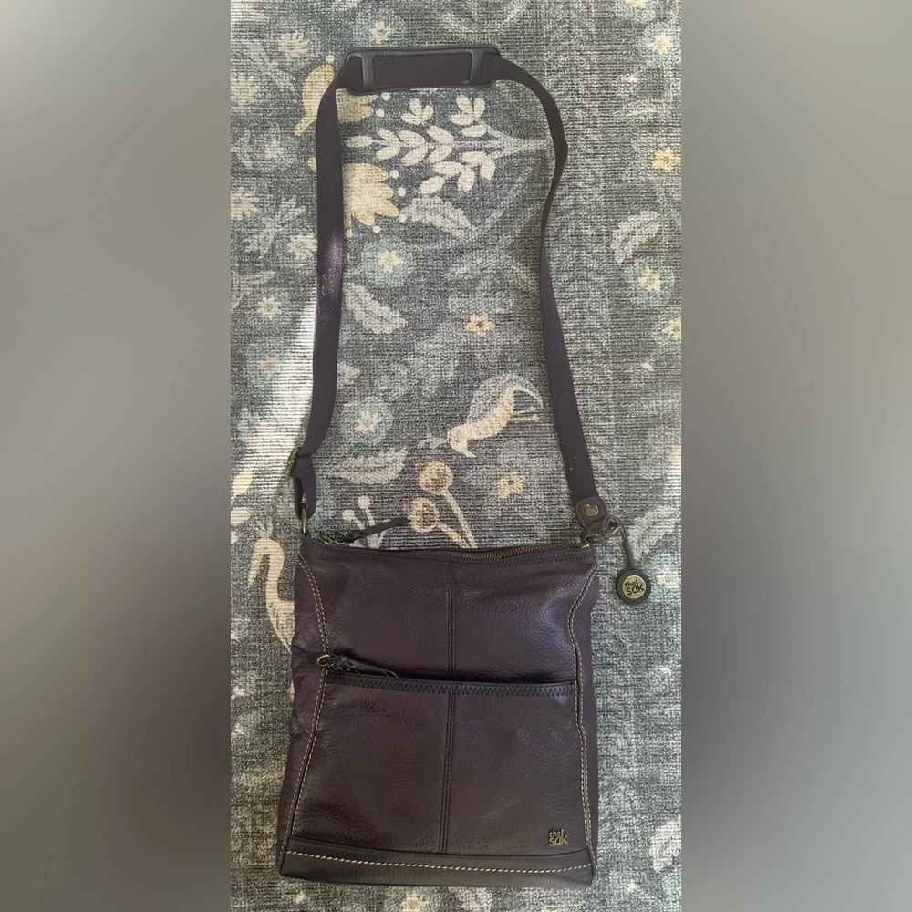 The Sak Purple Crossbody Bag - Picture 7 of 9
